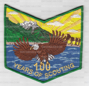 Patch Scan of Troop 99 100 Years OA Pocket