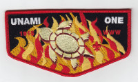 Unami Lodge Flap ONE Cradle of Liberty Council #525