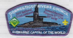 Patch Scan of CRC National Jamboree 2017 West Virginia #3