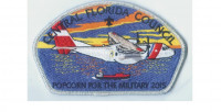 Popcorn for the Military CSP Coast Guard silver border Central Florida Council #83