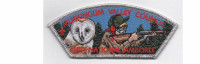 2017 Jamboree CSP Barn Owl Metallic Silver Border (PO 87150) Muskingum Valley Council #467