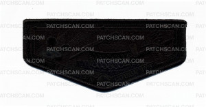 Patch Scan of Takachsin Lodge 173 - OA Flap -  Ghosted Black