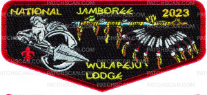 Patch Scan of BHAC LODGE JAMBO FLAP