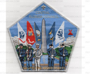 Patch Scan of Salutes the Armed Forces Center Piece (PO 88412)