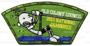 Patch Scan of Old Colony Council- Zip Line- #213676
