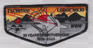 Patch Scan of Tschitani Lodge Flap