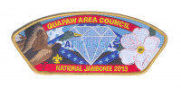 QAC - 2013 JAMBOREE BACK PATCH Quapaw Area Council #18 merged with Westark Council