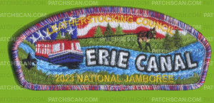 Patch Scan of 2023 NSJ Leatherstocking Council "Erie Canal" CSP