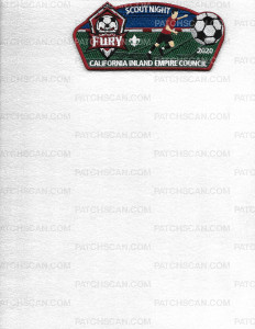Patch Scan of Scout Night CEIC CSP Ontario Fury 