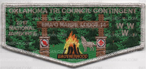 Patch Scan of EMA'OMAHPE LODGE SILVER
