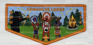 Patch Scan of COMANCHE LODGE 254 ORDEAL OA FLAP