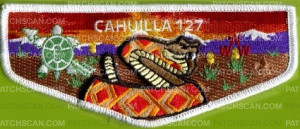 Patch Scan of Cahuilla 127 pocket flap