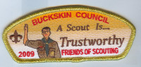 Buckskin Area Council FOS Trustworthy Buckskin Council #617