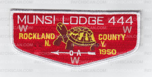 Patch Scan of Munsi Lodge 1950