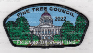 Patch Scan of 2022 Friends of Scouting CSP