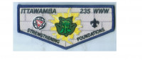 Ittawamba Brotherhood flap (85032 v-2) West Tennessee Area Council #559