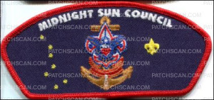 Patch Scan of Midnight Sun Sea Scout CSP 