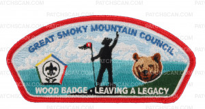 Patch Scan of GSMC Wood Badge Bear CSP