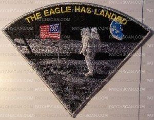 Patch Scan of X157759A THE EAGLE HAS LANDED