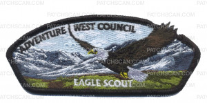 Patch Scan of Adventure West Council Eagle Scout CSP