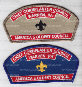 Patch Scan of Chief Cornplanter Council-America's Oldest Council 