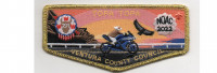 NOAC 2022 Flap - Motorcycle Rider (PO 100428) Ventura County Council #57