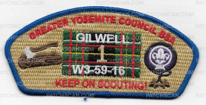 Patch Scan of Greater Yosemite Council BSA Keep Scouting