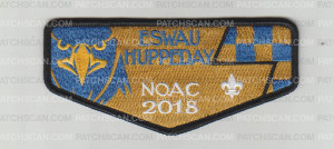Patch Scan of Eswau Huppeday NOAC 2018 Hawk