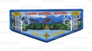 Patch Scan of Tsali Lodge Camp Daniel Boone 2024