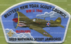 Patch Scan of 400499- Iroquois Trail -2023 National Scout Jamboree 