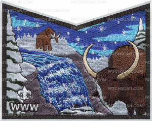 Patch Scan of MISHIGAMI NOAC BISON POCKET
