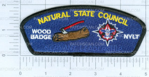Patch Scan of NSC Wood Badge NYLT