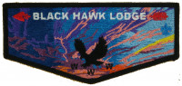 Black Hawk Lodge Flap (Sunset)  Mississippi Valley Council #141