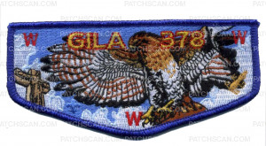 Patch Scan of Gila Lodge flap (34256)