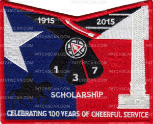 Patch Scan of Lodge 137 - NOAC - Scholarship - Pocket Piece