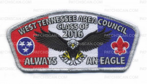 Patch Scan of West Tennessee Area Council - Always An Eagle 