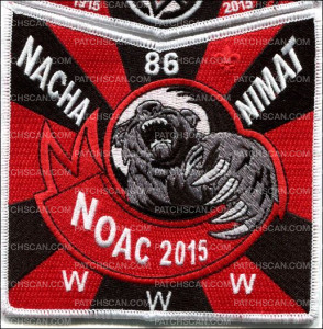 Patch Scan of Nacha Nimat Lodge Delegate Pocket Patch