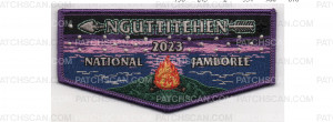 Patch Scan of 2023 National Jamboree Flap (PO 101153)