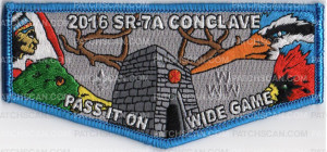 Patch Scan of SR7A Wide Game Lodge Flap