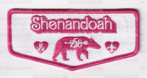 Patch Scan of Shenandoah 258 Pink Flap