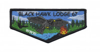 Black Hawk Lodge 67 Flap (Zipliner) Mississippi Valley Council #141