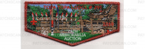 Patch Scan of 28th Memorabilia Auction Flap (PO 88240)