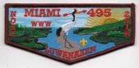 LUWANAXEN LODGE FLAP Miami Valley Council #444