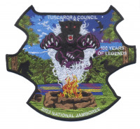 2023 NSJ Tuscarora Council Center Piece (Black)  Tuscarora Council #424