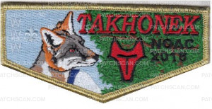 Patch Scan of Takhonek NOAC 2018 Devils Den Flap