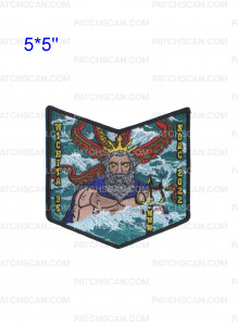 Patch Scan of Wichita 35 NOAC 2022 pocket patch Poseidon