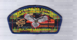 Patch Scan of ECC wood badge