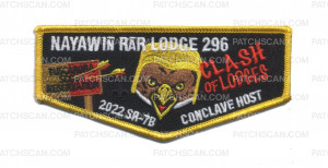 Patch Scan of Nayawin Rar Lodge Conclave Trader (Yellow)