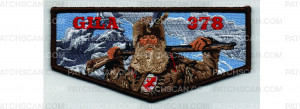 Patch Scan of Fall Fellowship Flap (PO 101355)