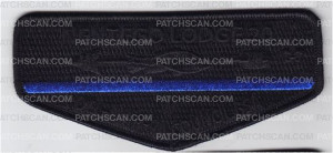 Patch Scan of Nentego Lodge Red and Blue Line Flaps